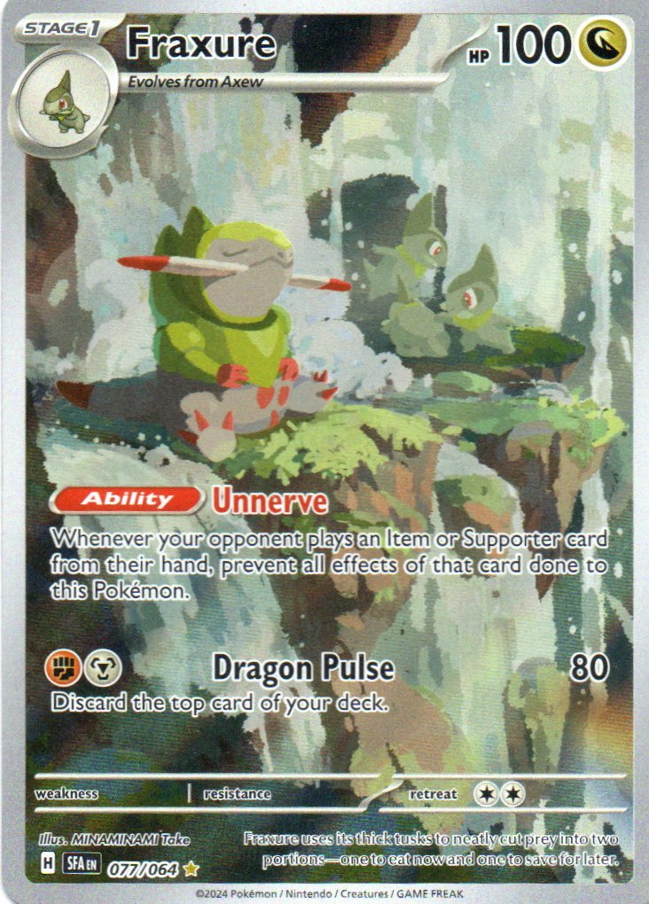 Fraxure Ingles SFA 077 Illustration rare