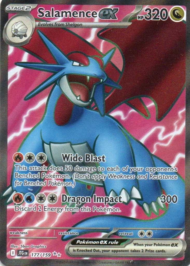 Salamance ex Ingles JTG 177 ultra rare
