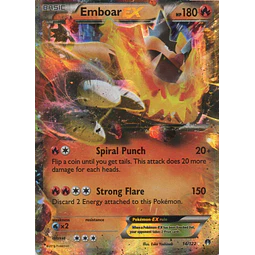 Emboar EX Ingles 14 Ultra rare