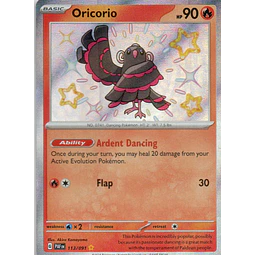 Oricorio Ingles PAF 113 Shiny rare