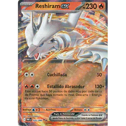 Reshiram ex Español WHT 020 Double rare