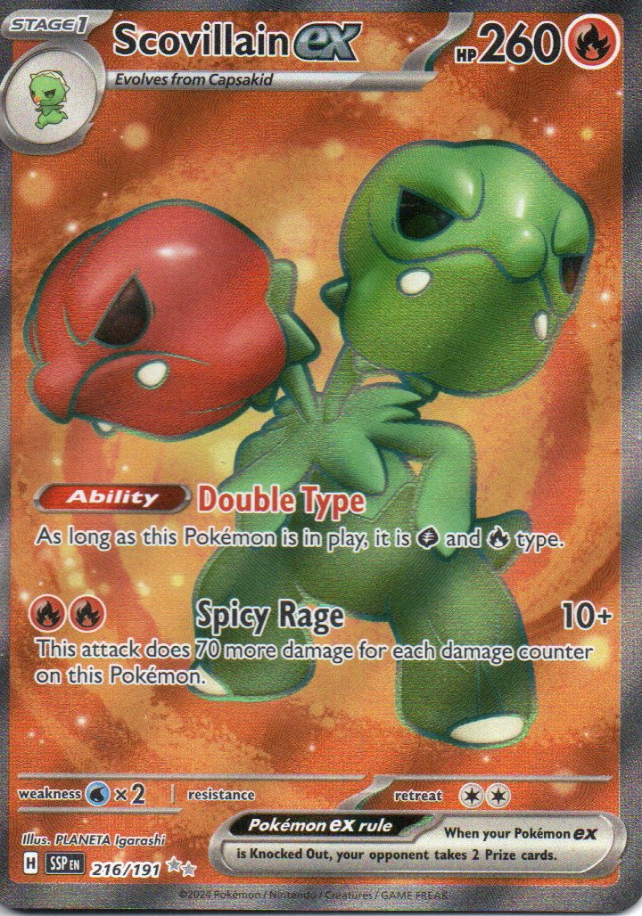 Scovillain ex Ingles SSP 216 Ultra rare