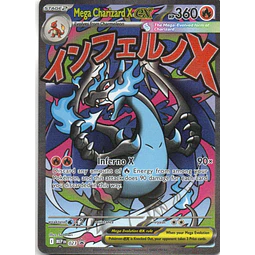Mega Charizard X ex Ingles MEP 023 Promo