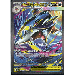 Mega-Sharpedo ex Español PFL 127 Special Illustration rare