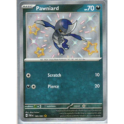 Pawniard Ingles PAF 185 Shiny rare