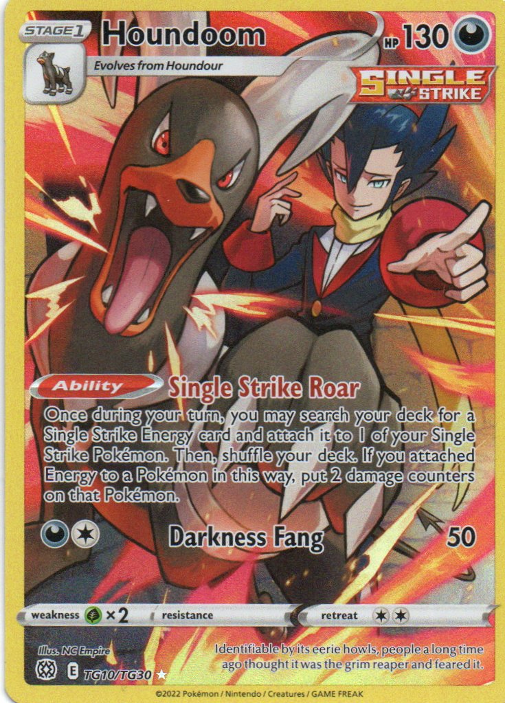 Houndoom Ingles TG10 Ultra rare