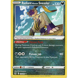 Randiant Hisuian Sneasler Ingles 123 Radiant rare
