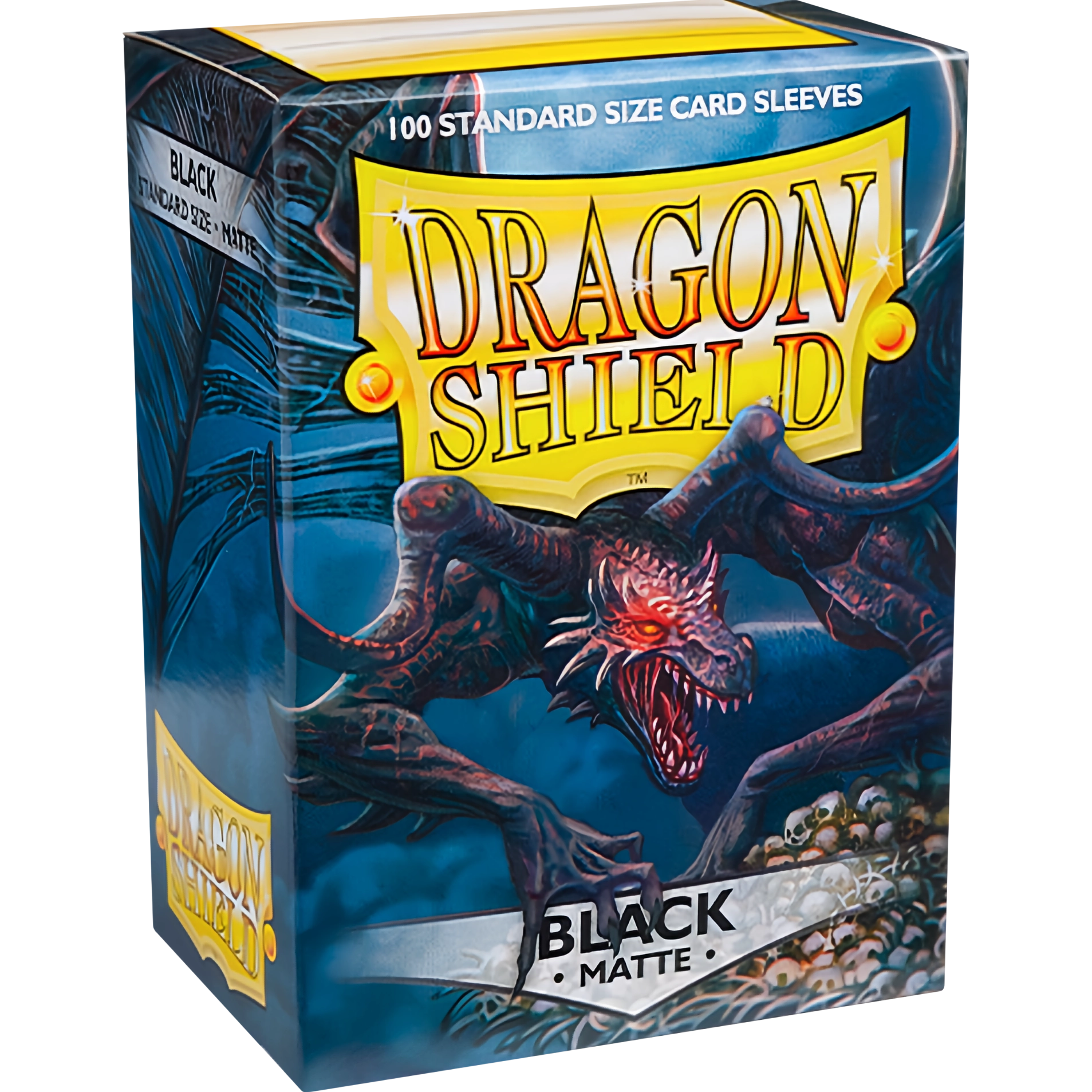 MIcas Black Matte Standard Dragon Shield c/100