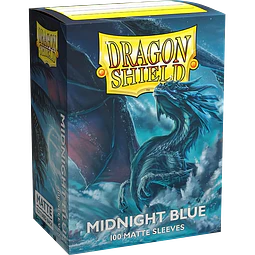 Micas Midnight Blue Matte Standard Dragon Shield c/100