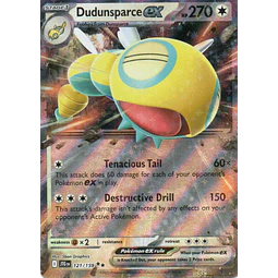 Dudunsparce ex JTG 121 Double rare Ingles