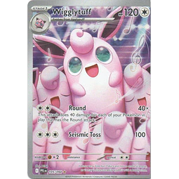 Wigglytuff PFL 105 illustration rare Ingles