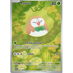 Rowlet POR 090 illustration rare Ingles