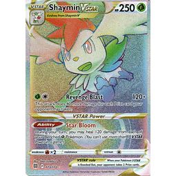Shaymin Vstar 173 Secret rare Ingles
