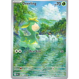Deerling WHT 091 illustration rare Ingles