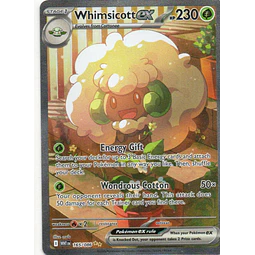 Whimsicott ex WHT 165 Special Illustration rare Ingles
