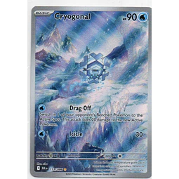 Cryogonal BLK 111 illustration rare Ingles