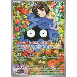 Erika's Tangela ASC 218 Illustration rare Ingles