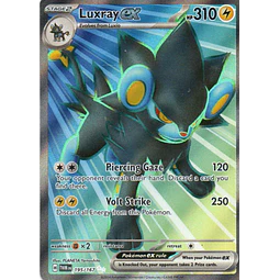 Luxray ex TWM 195 Ultra rare Ingles