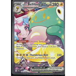 Iono's Bellibolt ex JTG 183 Special Illustration rare Ingles