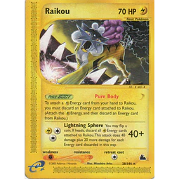 Raikou 28 Rare Ingles