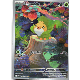 Sewaddle WHT 087 illustration rare Ingles