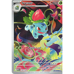 Ivysaur MEG 134 illustration rare Ingles