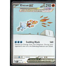 Eiscue ex OBF 222 Special Illustration rare Ingles