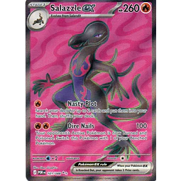 Salazzle ex POR 101 Ultra rare Ingles