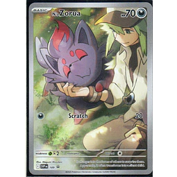 N's Zorua SVP 189 Promo Ingles