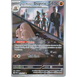 Team Rocket's Dugtrio ASC 239 illustration rare Ingles
