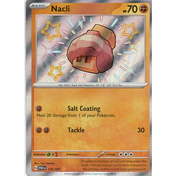 Nacli PAF 176 Shiny rare Ingles