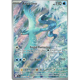 Articuno JTG 161 illustration rare Ingles