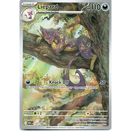 Liepard WHT 137 illustration rare Ingles