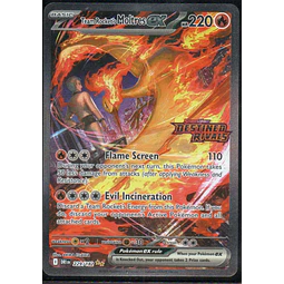 Team Rocket's Moltres ex DRI 229 Special Illustration rare Ingles