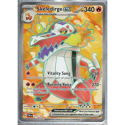 Skeledirge ex PAL 233 Ultra rare Ingles