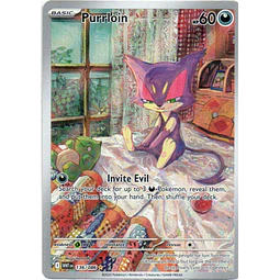 Purrloin WHT 136 illustration rare Ingles