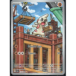 Timburr BLK 125 illustration rare Español