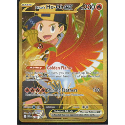 Ethan's Ho-Oh ex DRI 239 Hyper rare Ingles