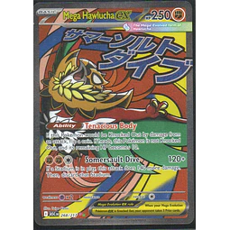 Mega Hawluha ex ASC 268 Mega Attack rare Ingles