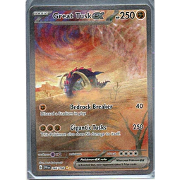 Great Tusk ex SVI 246 Special Illustration rare Ingles