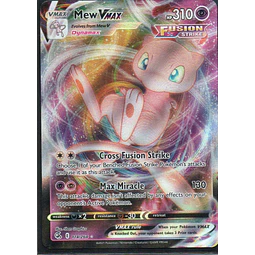Mew Vmax 114 Ultra rare Ingles