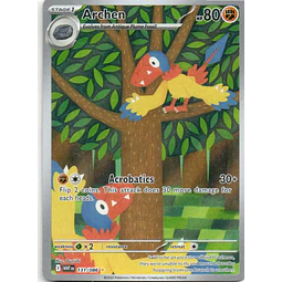 Archen WHT 131 illustration rare Ingles