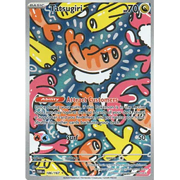 Tatsugiri TWM 186 illustration rare Ingles