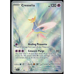 Cresselia SFA 071 illustration rare Ingles