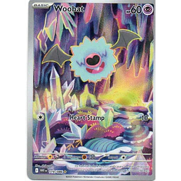 Woobat WHT 119 illustration rare Ingles