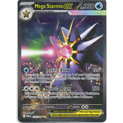 Mega Starmie ex POR 118 Special Illustration rare Ingles