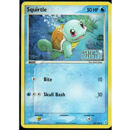 Squirtle 63 Stamped Ingles