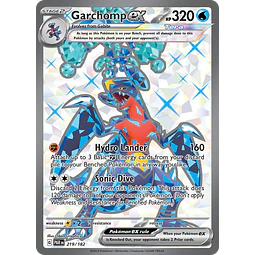 Garchomp ex PAR 219 Ultra rare Ingles
