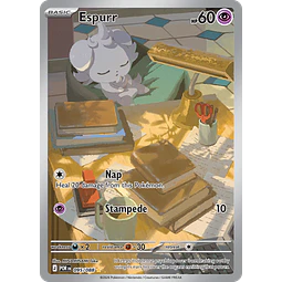Espurr POR 095 illustration rare Ingles