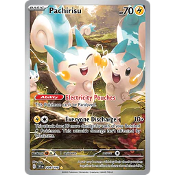 Pachirisu SVI 208 illustration rare Ingles